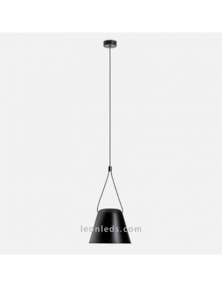 Lámpara colgante Conic Shape Attic Pendant 1xE27 | LeónLeds Iluminación | luminaria negra