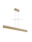 Lámpara colgante LED Bravo minimalista regulable 3000k oro Leds C4 | LeonLeds Iluminación