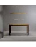 Lámpara colgante LED Bravo minimalista regulable 3000k oro LedsC4