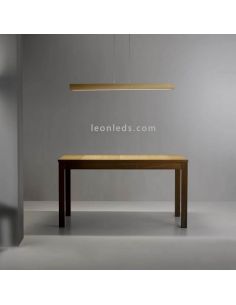Minimalista Bravo candeeiro suspenso LED regulável 3000k ouro Leds C4 | Leon Iluminação LED 2