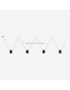 Lampe suspendue avec 4...