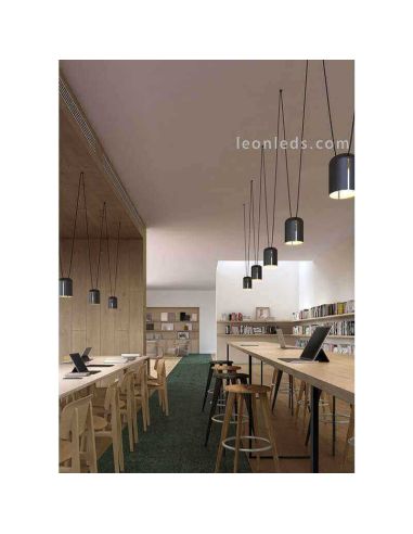 Lampe de plafond avec 2 abat-jour...