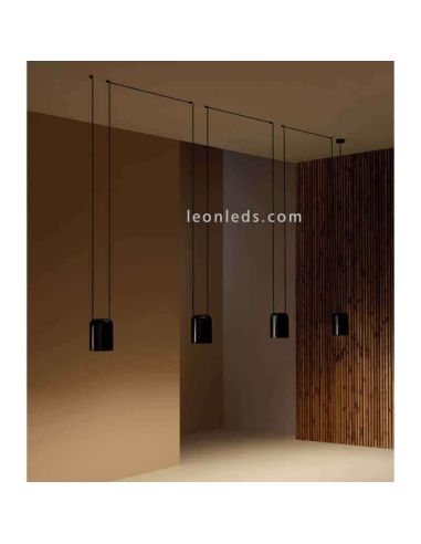 Lampe de plafond avec 2 abat-jour...