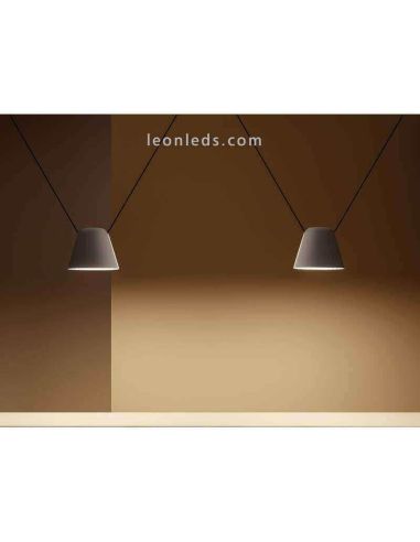Lampe suspendue avec 2 cloches Attic...