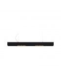 Black Foster 1200 Candeeiro de teto preto e dourado da Arkoslight | LeonLeds.com