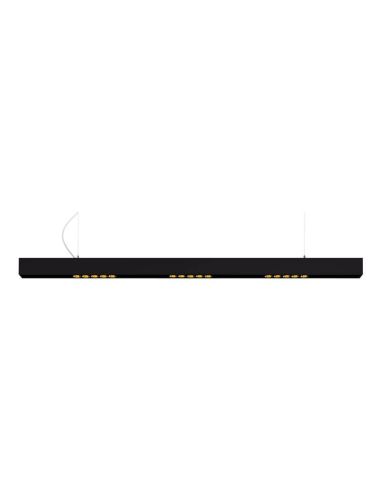 Black Foster 1600 Candeeiro de teto preto e dourado da Arkoslight | LeonLeds.com