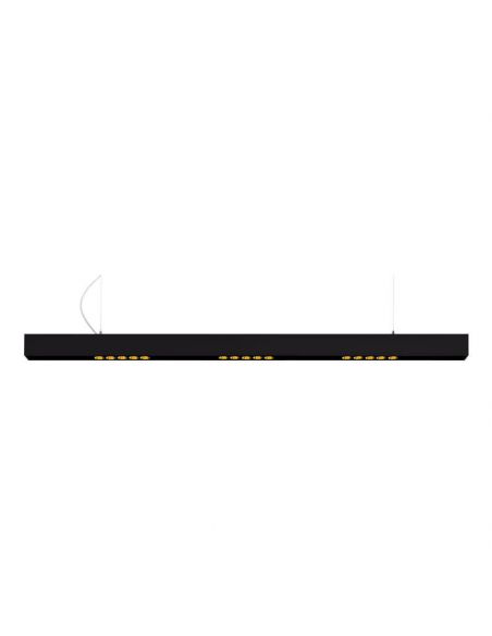 Black Foster 1600 Candeeiro de teto preto e dourado da Arkoslight | LeonLeds.com