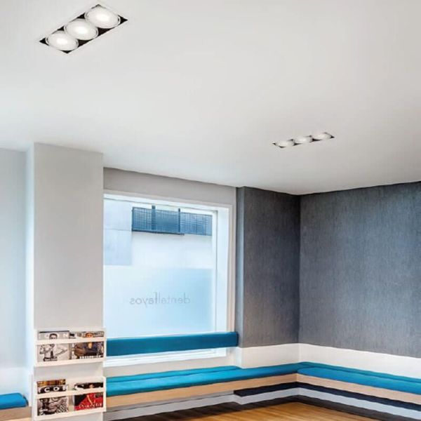 Arkoslight Orbital Lark-111 spot de plafond dans la chambre | LeonLeds.com