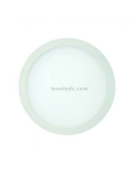 Downlight LED redondo Saona 6W tamaño pequeño 9Cm | LeónLeds Iluminación | Downlight con tecnología LED integrada