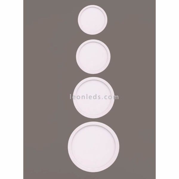 Downlight LED rond Saona 6W petit format 9Cm | Éclairage LeónLeds | Downlight disponible en 4 tailles