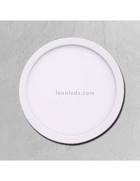 Downlight LED redondo Saona 6W tamaño pequeño 9Cm | LeónLeds Iluminación | Downlight para techos en formato empotrado