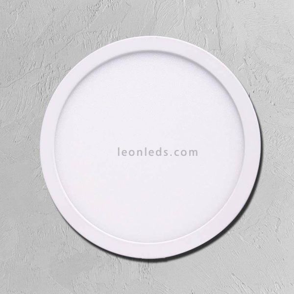 Downlight LED redondo Saona 6W tamaño pequeño 9Cm | LeónLeds Iluminación | Downlight para techos en formato empotrado