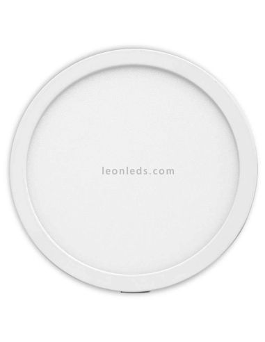 Downlight LED redondo extra grande de encastrar Saona 22,5cm e 24W | LeónIluminação Leds | Downlight IP20
