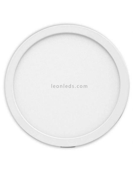 Downlight LED redondo empotrable extra grande Saona 22,5Cm y 24W | LeónLeds Iluminación | Downlight IP20