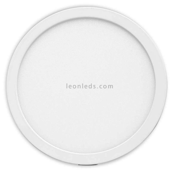 Downlight LED redondo empotrable extra grande Saona 22,5Cm y 24W | LeónLeds Iluminación | Downlight IP20