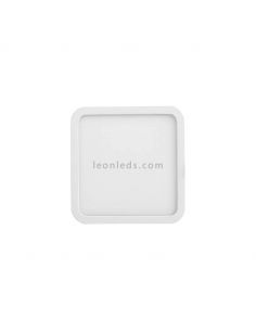 Downlight LED quadrado Saona 6W tamanho pequeno 9Cm | LeónIluminação Leds | Downlight IP20