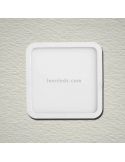 Downlight LED quadrado Saona 6W tamanho pequeno 9Cm | LeónIluminação Leds | Downlight para tetos embutidos