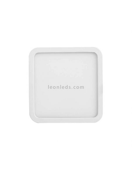 Downlight LED cuadrado tamaño mediano 14,5Cm Saona 12W | LeónLeds Iluminación | Downlight IP20