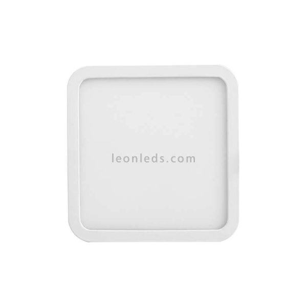 Downlight LED quadrado médio 14,5cm Saona 12W | LeónIluminação Leds | Downlight IP20