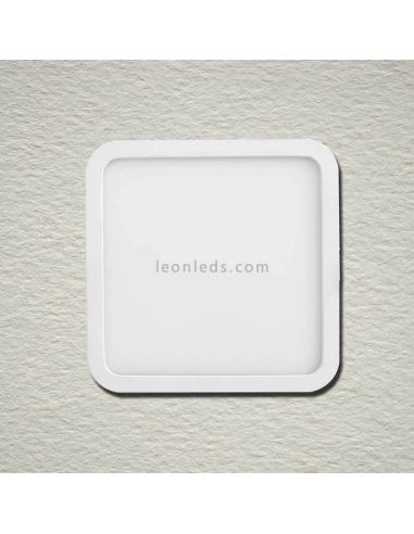 Downlight LED cuadrado Saona 6W tamaño pequeño 9Cm | LeónLeds Iluminación | Downlight para techos en formato empotrado