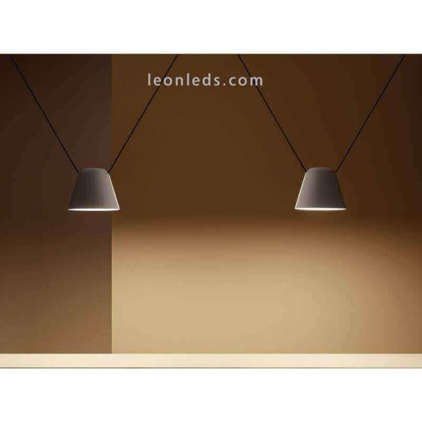 Lampe suspendue avec 3 cloches et 3...