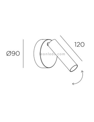 LED Leselampe Stylus Switch LED Wall...