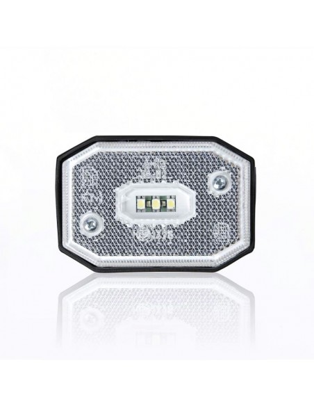 Piloto Reflectante LED Lateral o Galibo con varios soportes o sin soporte Fristom FT001 FT-001 LED Rectangular | LeonLeds