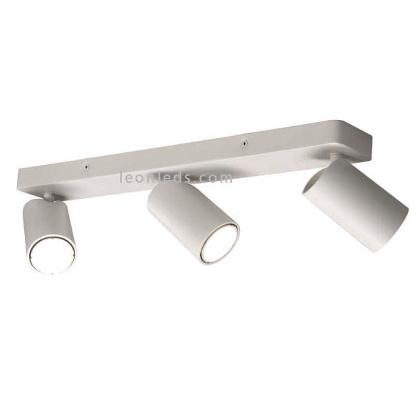 Regleta de 3 focos orientables 45 cm...