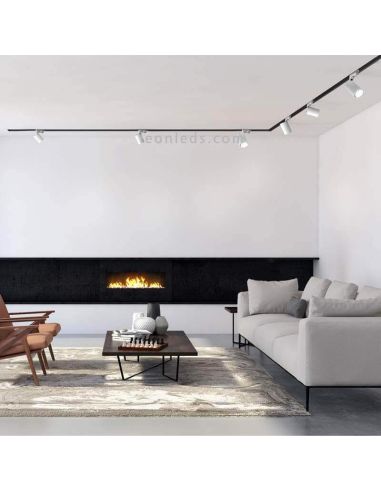 Réglette avec 3 Spots orientables 45...