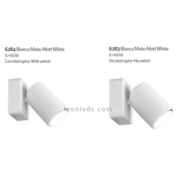 Applique murale orientable 1L avec...