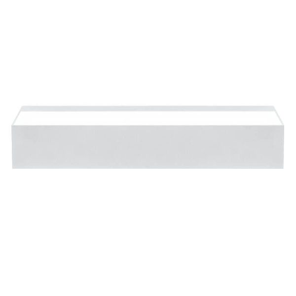 Aplique de pared interior Rec Double blanco de Arkoslight | Leonleds