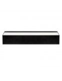 Aplique de pared LED Rec Double negro de Arkoslight | Leonleds