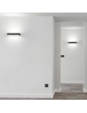 Apliques de pared interior Rec Double de Arkoslight iluminados | Leonleds