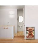 Aplique de pared pequeño Rec Double Mini de Arkoslight ambiente | Leonleds