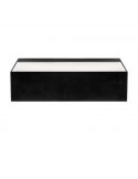 Candeeiro de parede Rec Double Mini preto da Arkoslight | leonleds