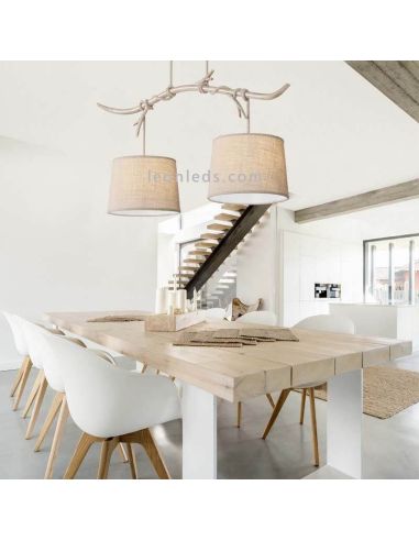 Plafón rústico de techo Serie Sabina...