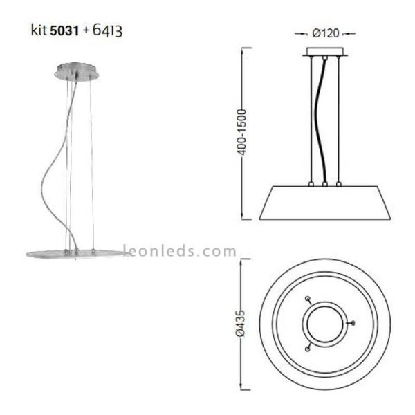 Cadeeiro de teto rústica Sabina série...