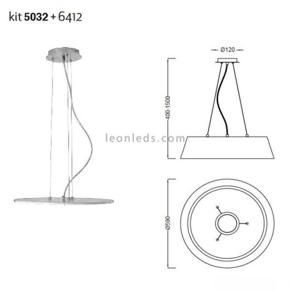 Cadeeiro de teto rústica Sabina série...