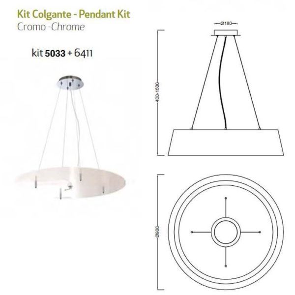 Cadeeiro de teto rústica Sabina série...