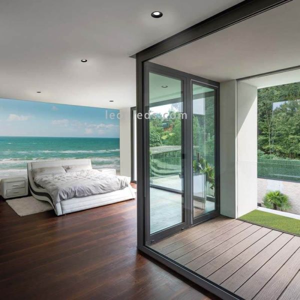 Anneau spot encastrable carrée fixe...