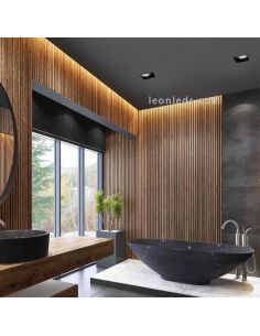 Aro empotrable 45º cuadrado... 2