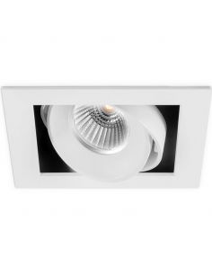 Spot branco com 1 luz Orbital Mini da Arkoslight | LeonLeds.com