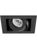 Foco negro con 1 luz Orbital Mini de Arkoslight | LeonLeds.com