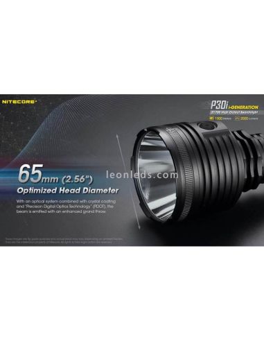 Lanterna LED de mão de longo alcance...