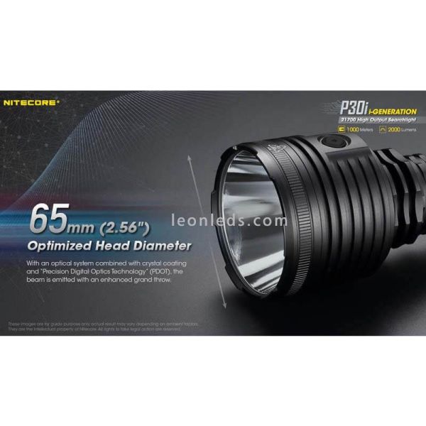 Handlampe LED P30i mit einer...