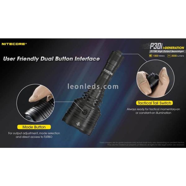 Handlampe LED P30i mit einer...