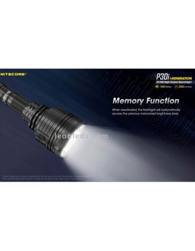 Linterna de Mano LED P30i de largo...