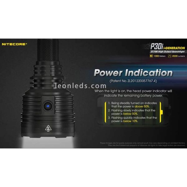 Handlampe LED P30i mit einer...