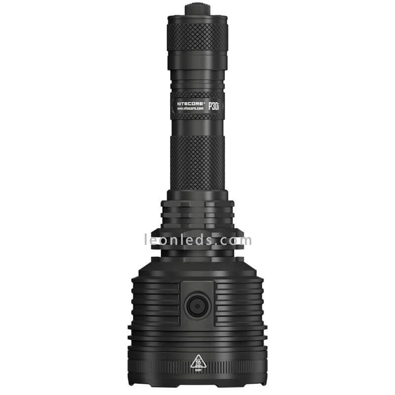 Linterna de Mano LED P30i de largo alcance 1000 metros | Leonleds.com