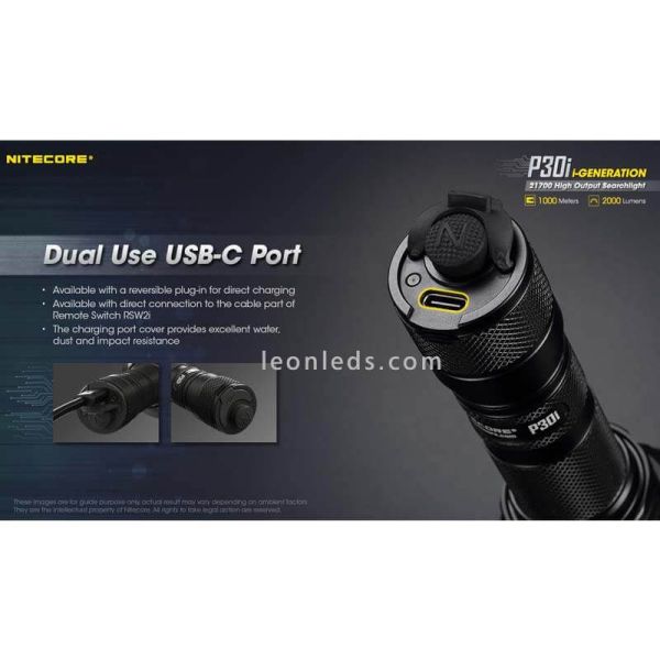 Handlampe LED P30i mit einer...